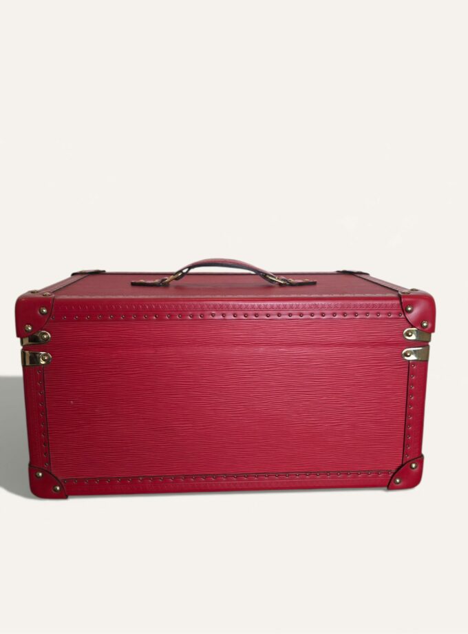 Vanity Boîte à bouteille Louis Vuitton Epi rouge