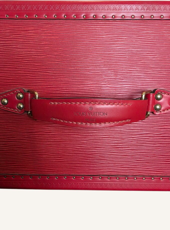 Vanity Boîte à bouteille Louis Vuitton Epi rouge