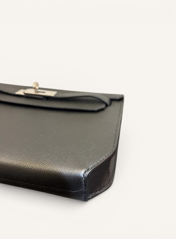 Sac Hermès Kelly Dépêche 25 Epsom Noir