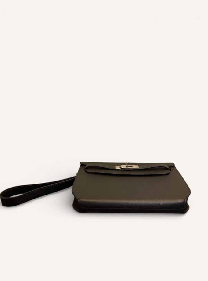 Sac Hermès Kelly Dépêche 25 Epsom Noir