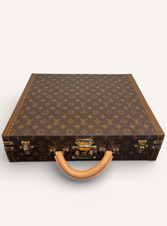 valise Louis Vuitton Président monogramme