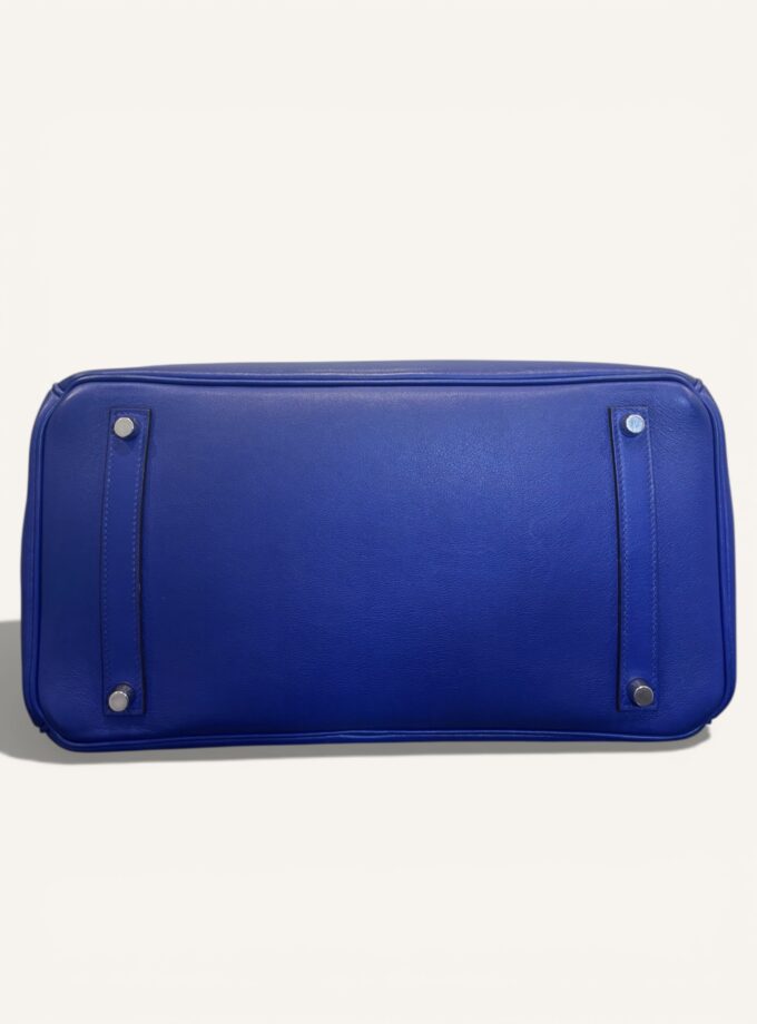 Sac Hermès Birkin 35 Bleu Electrique