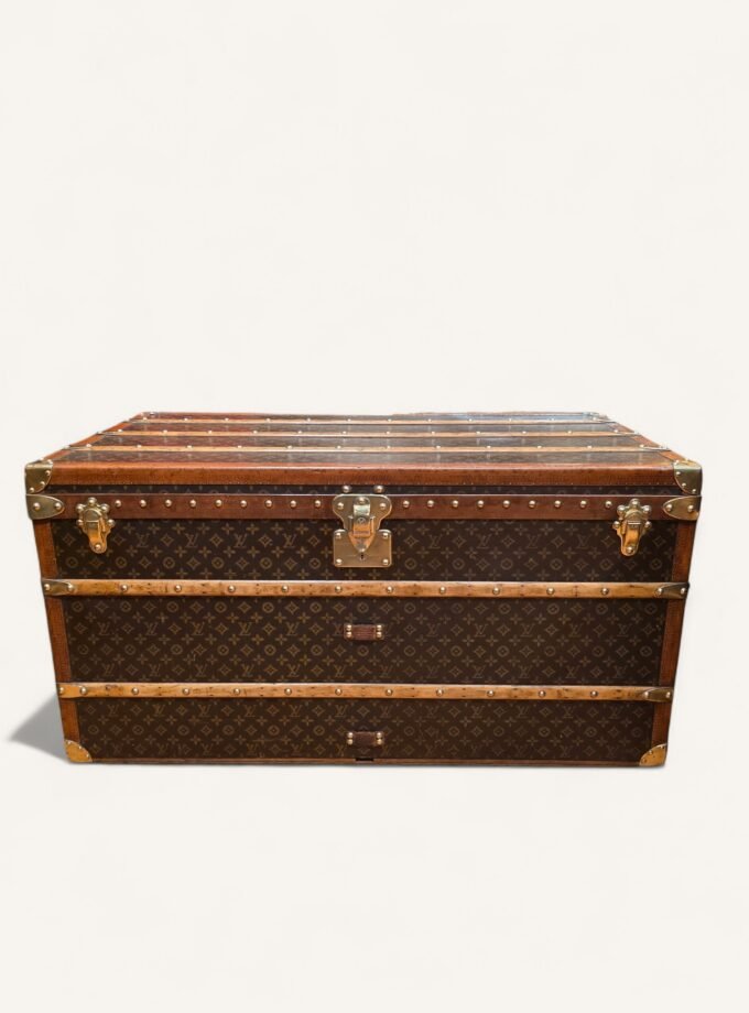 malle Louis Vuitton courrier ancienne