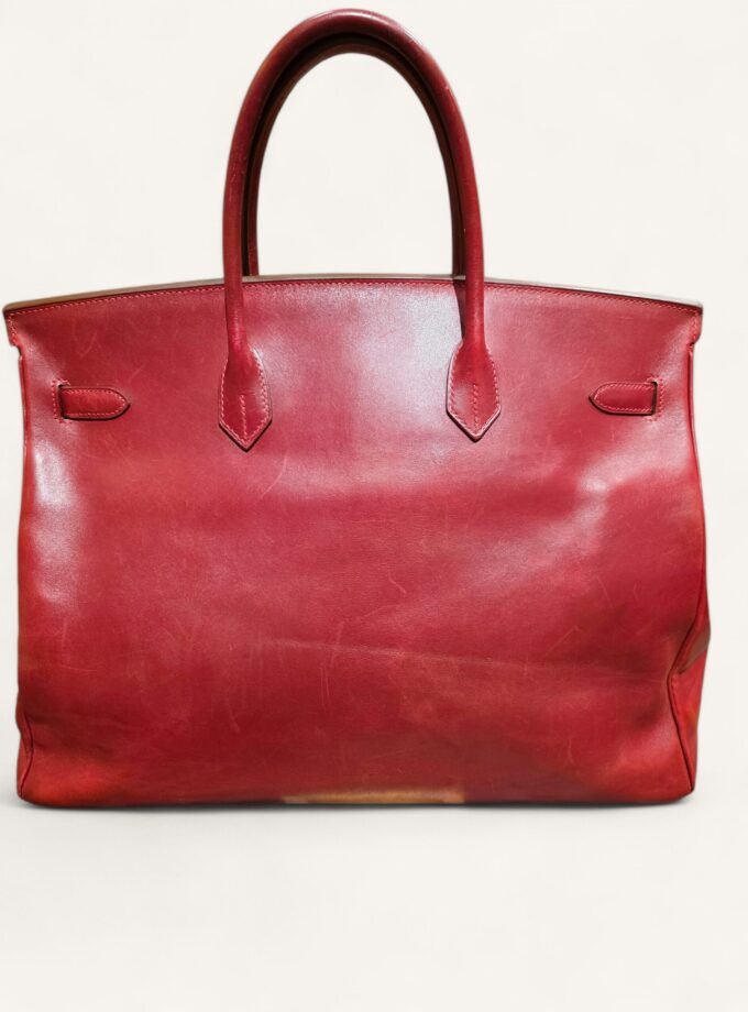Sac Hermès Birkin 40 Box Rouge