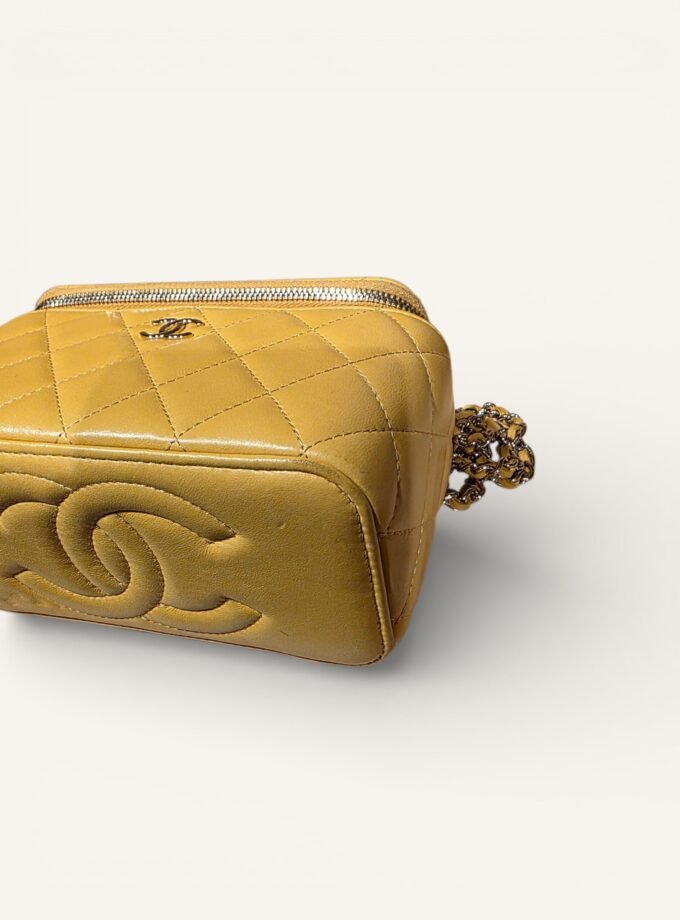 Sac Chanel Vanity Jaune