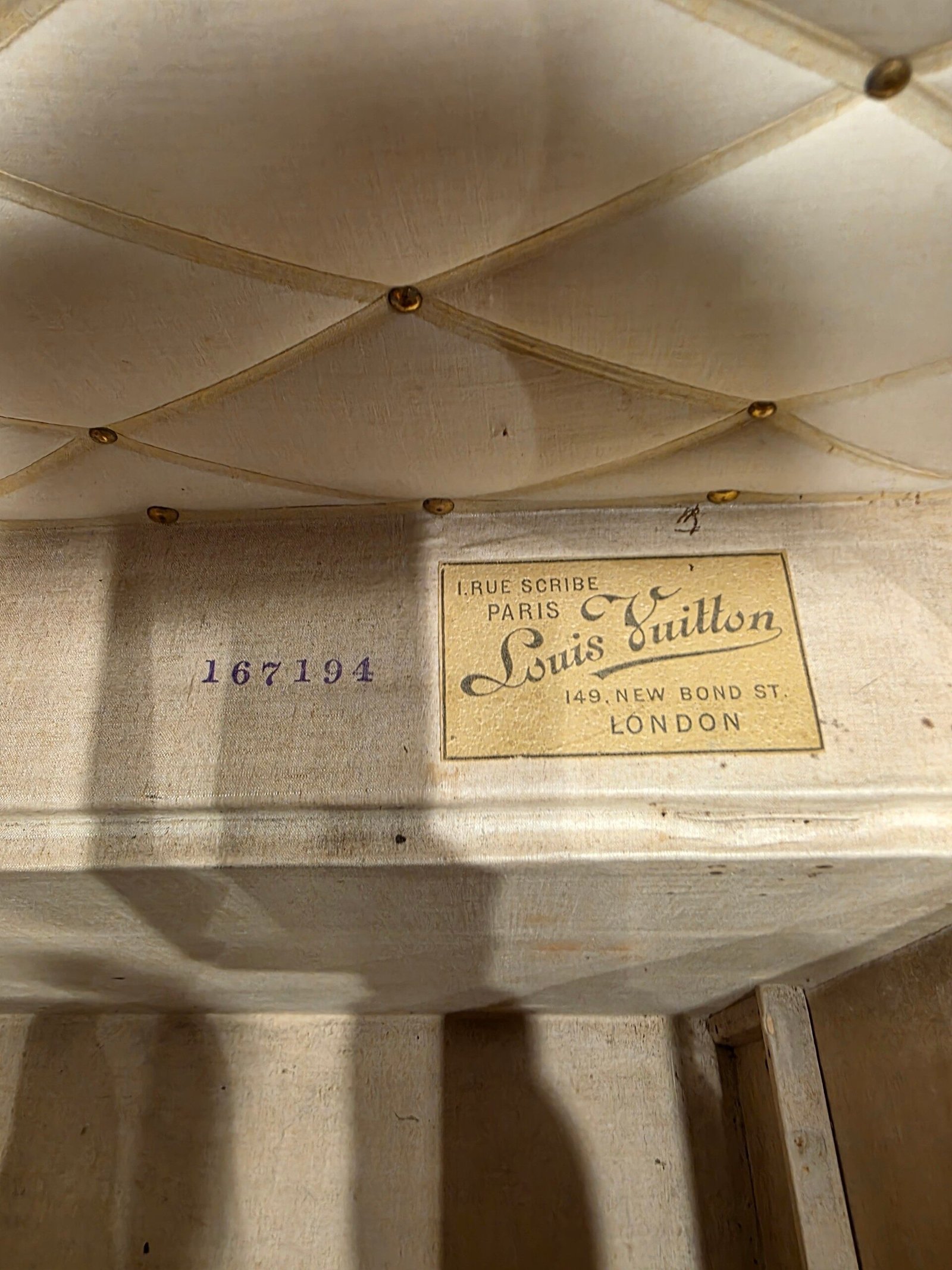 malle Louis Vuitton ancienne 1910