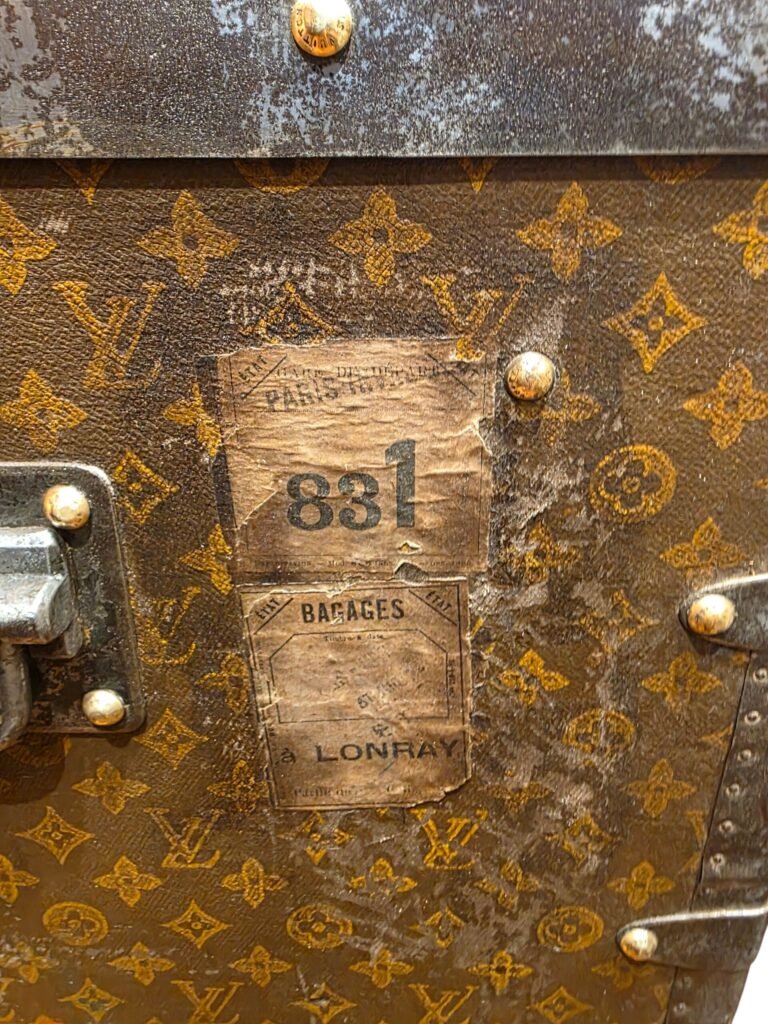 malle Louis Vuitton ancienne 1910