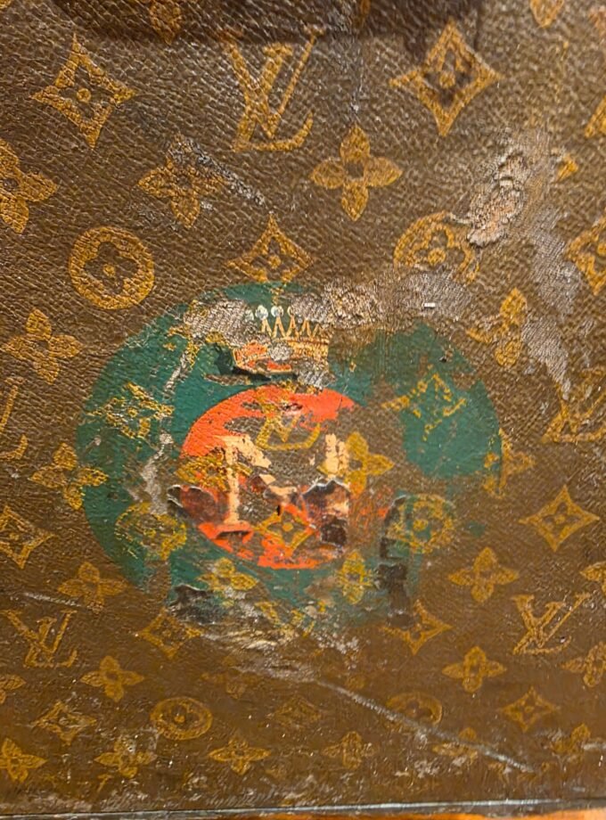 Malle Louis Vuitton Courrier Ancienne