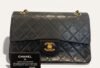 sac Chanel Timeless classique small cuir agneau noir 24k 1991 sac de luxe vintage pour un investissement