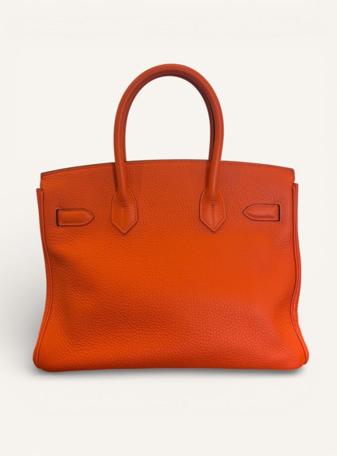 Sac Hermès Birkin 30 Togo Orange