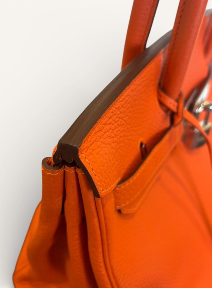 Sac Hermès Birkin 30 Togo Orange