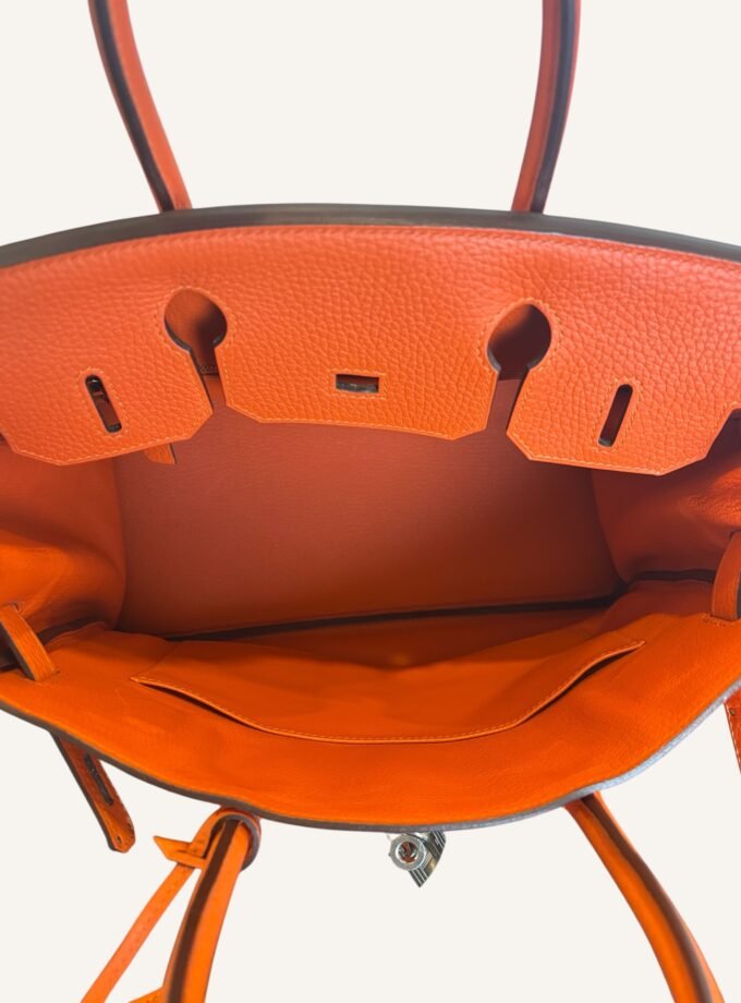 Sac Hermès Birkin 30 Togo Orange