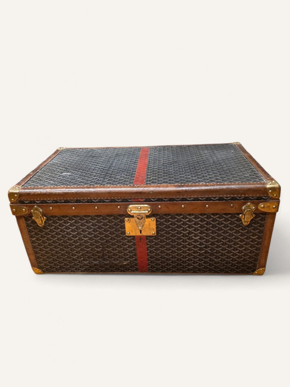 malle Goyard chaussures vintage