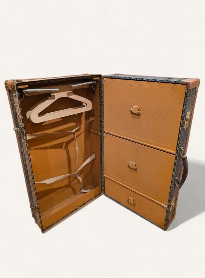 malle penderie Goyard vintage