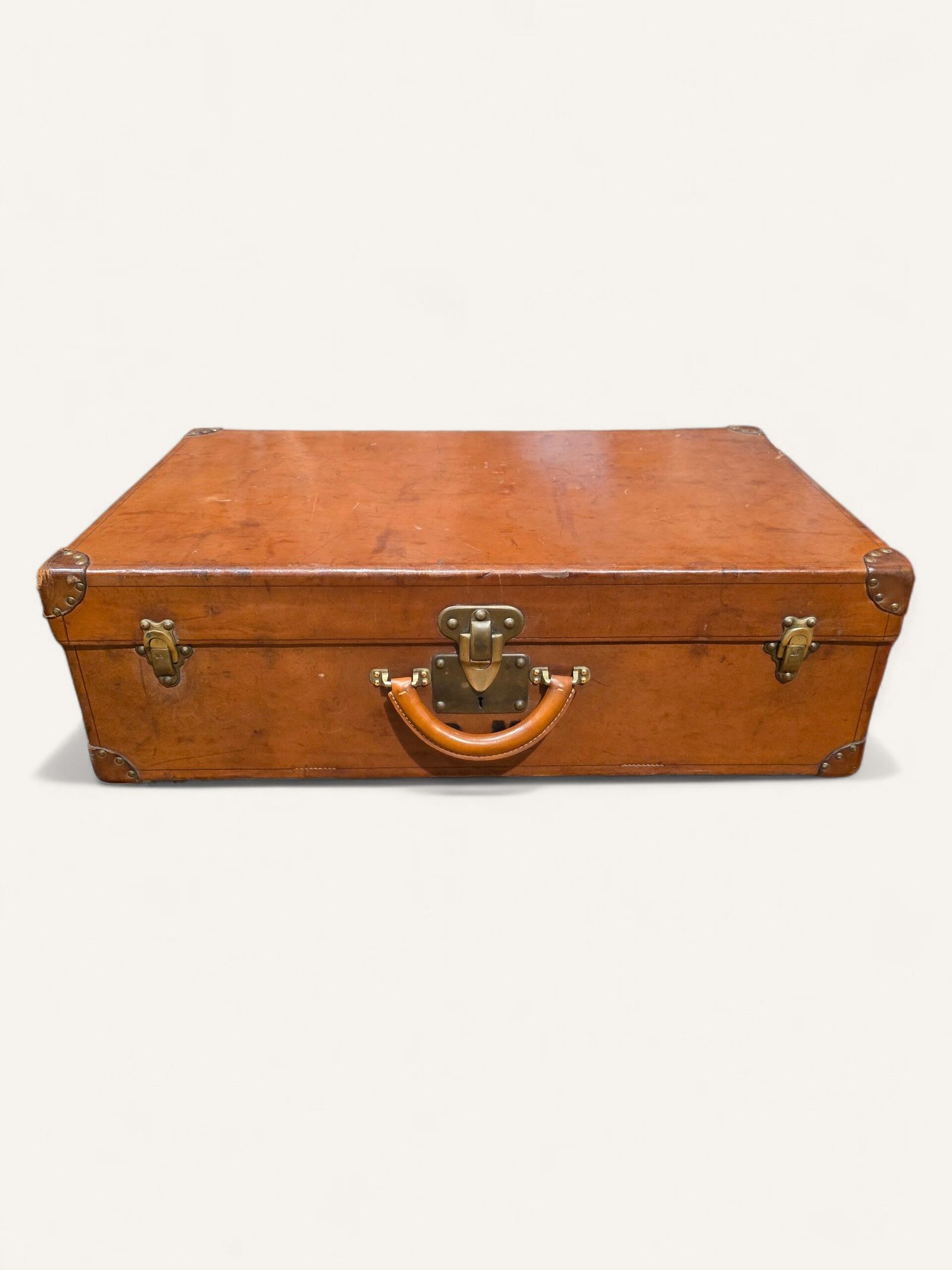 valise Louis Vuitton vintage cuir années 30