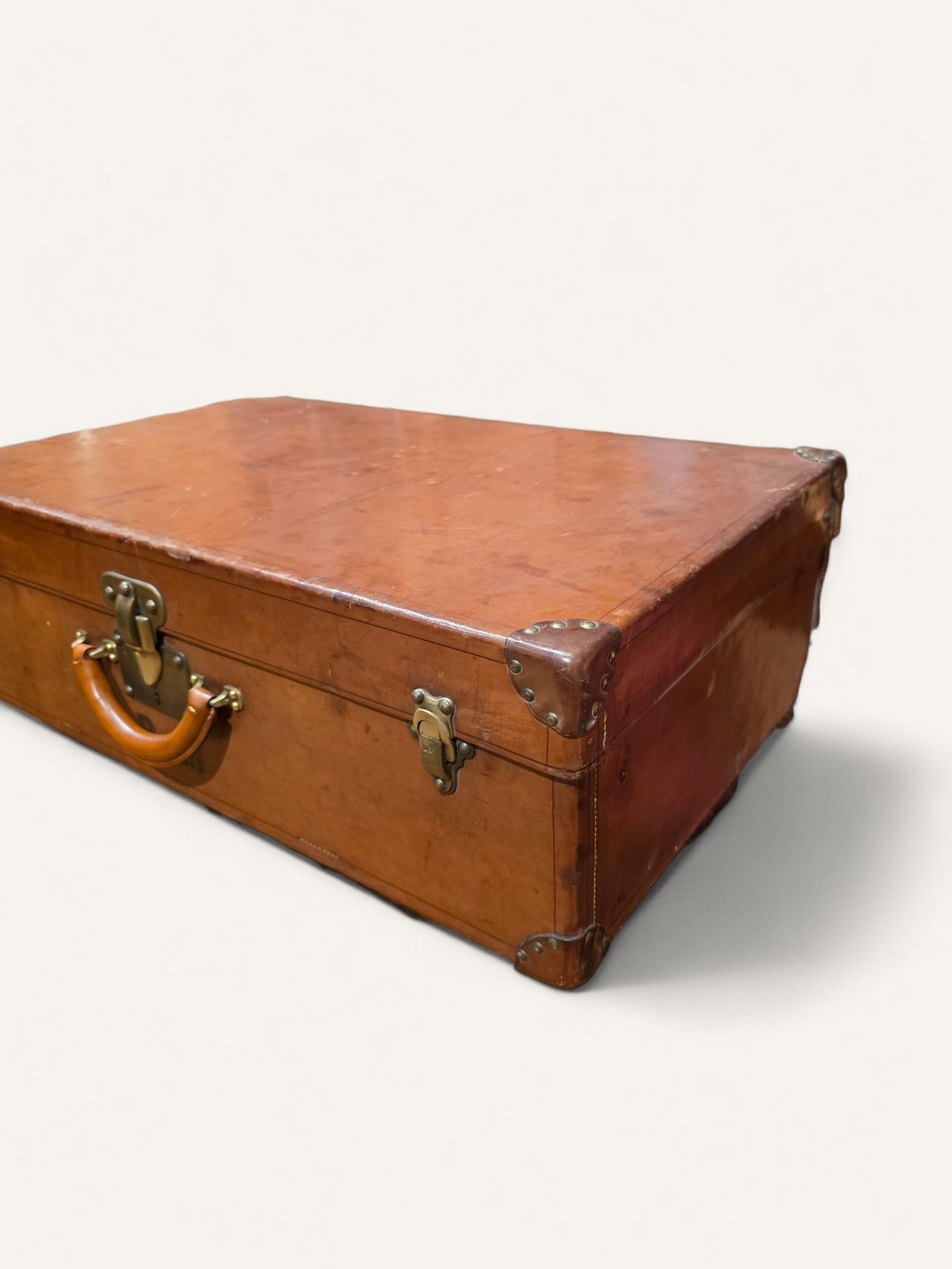 valise Louis Vuitton vintage cuir années 30