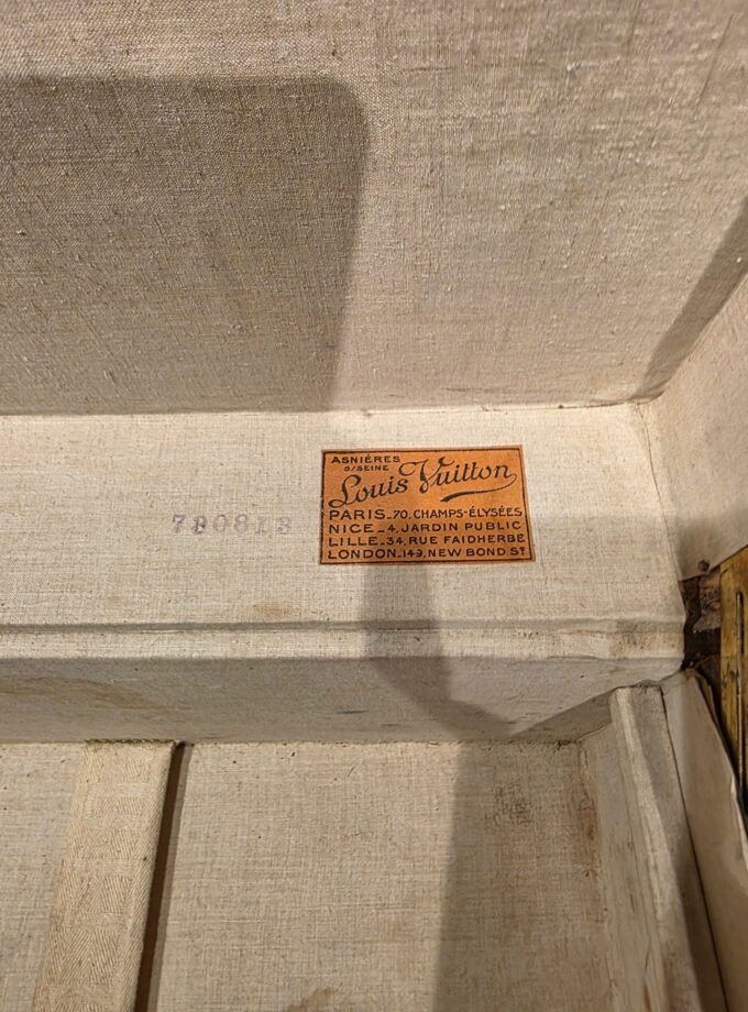 Valise Louis Vuitton Vintage Cuir