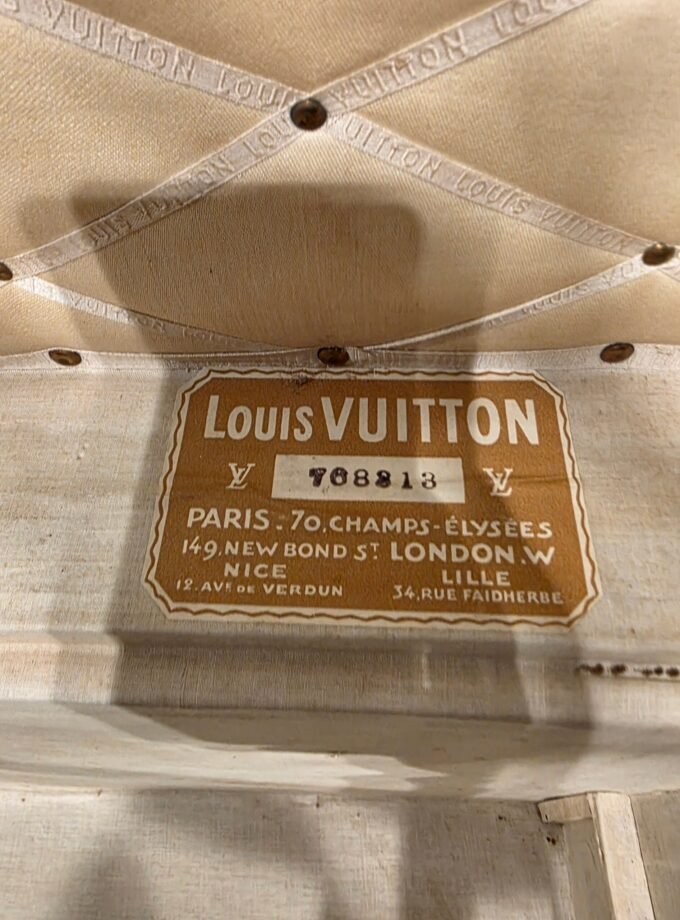Malle Louis Vuitton Courrier Ancienne 1930