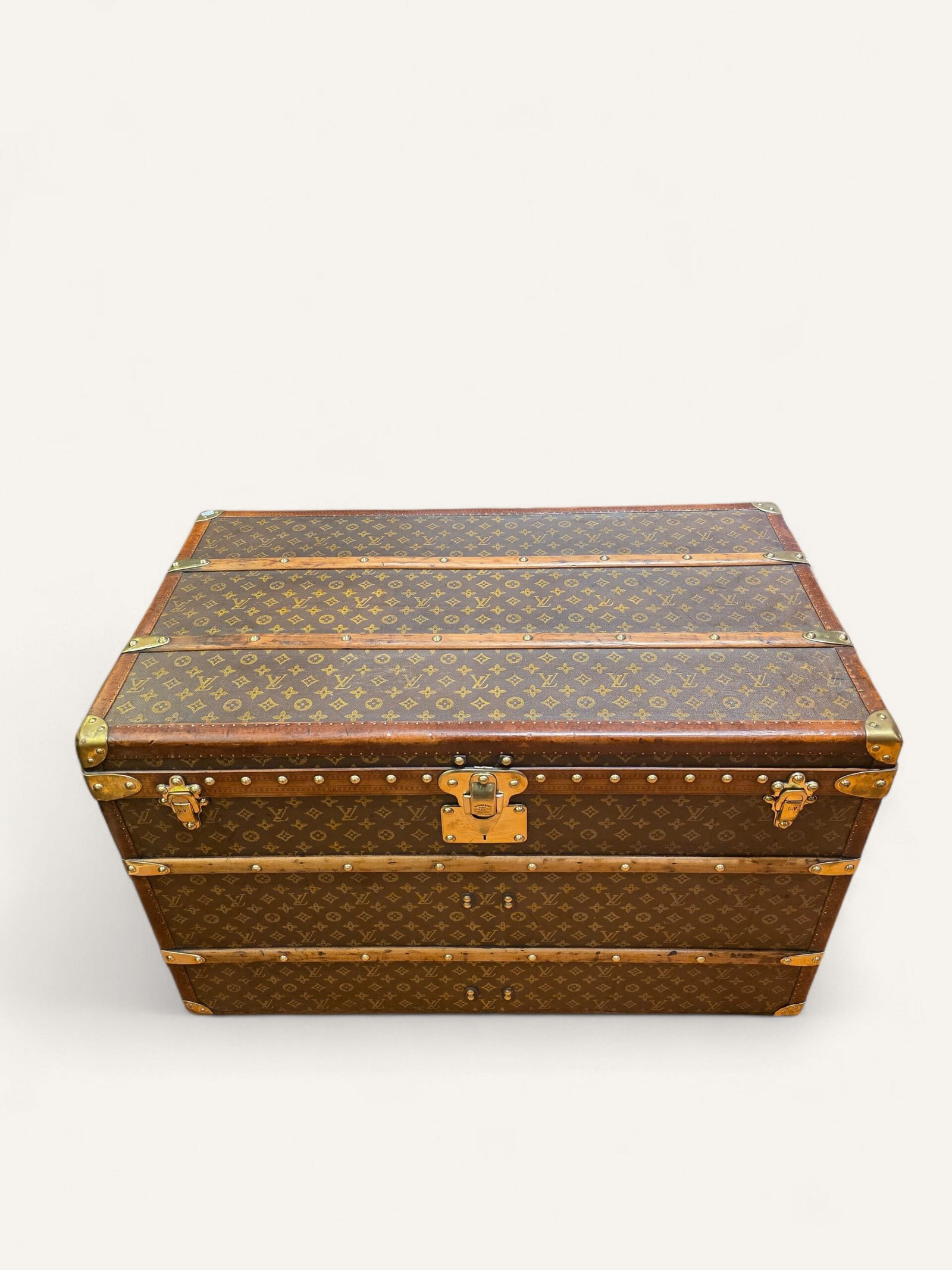 malle Louis Vuitton courrier ancienne 1910