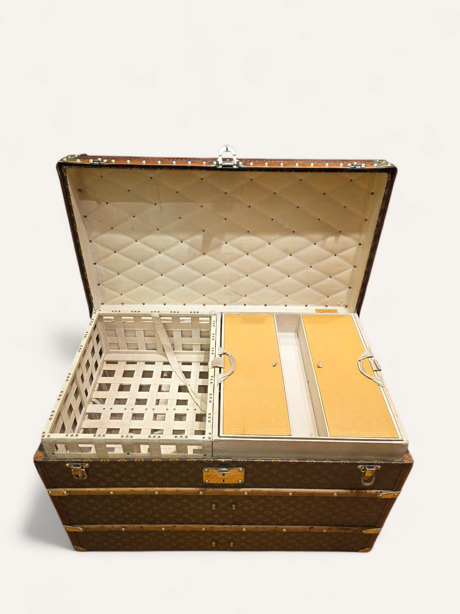 malle Louis Vuitton courrier ancienne 1910