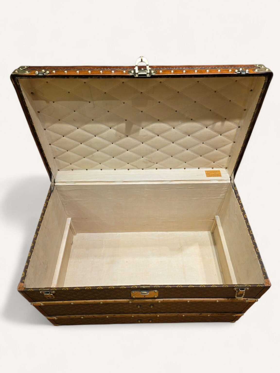 malle Louis Vuitton courrier ancienne 1910