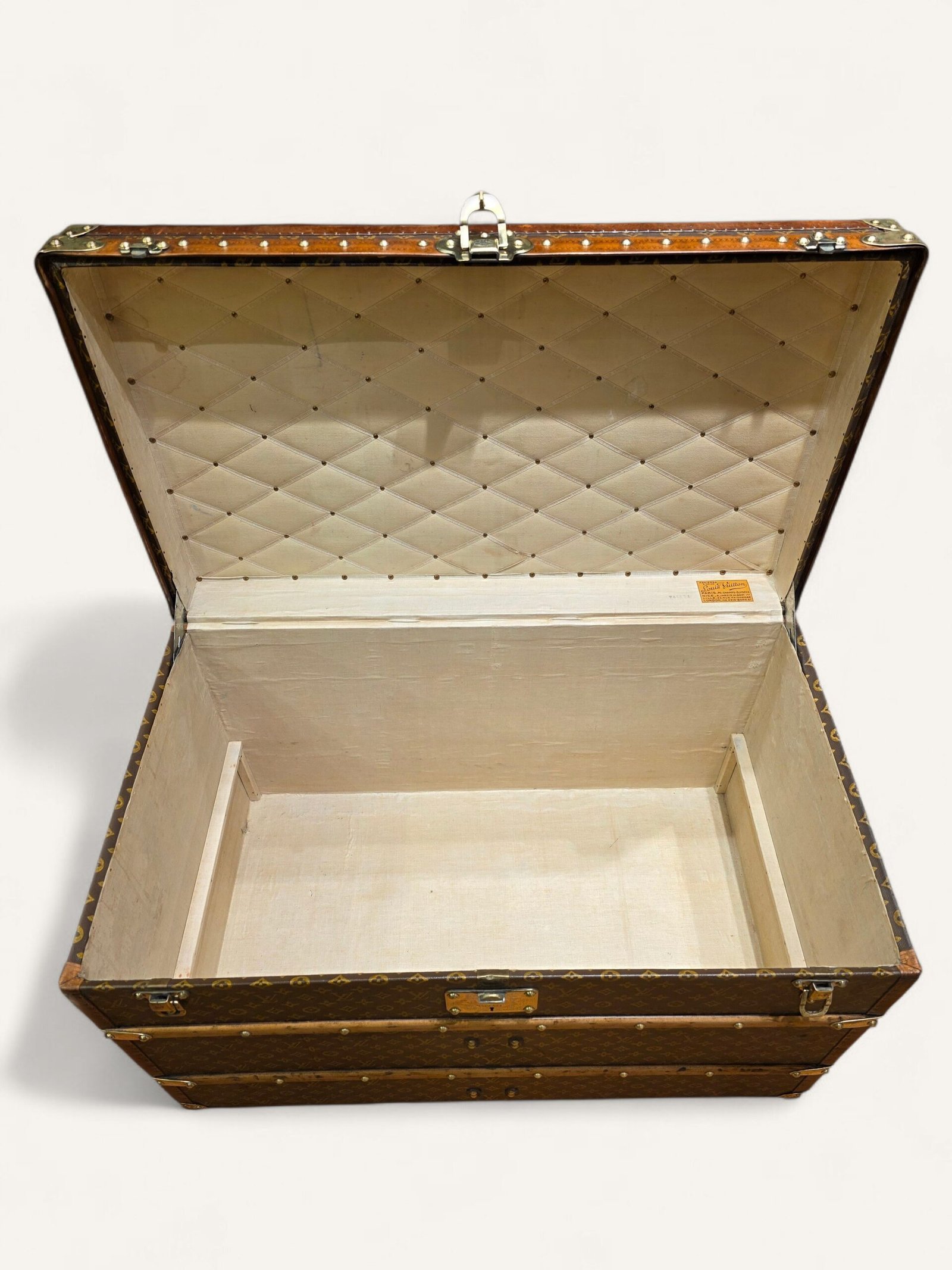 malle Louis Vuitton courrier ancienne 1910