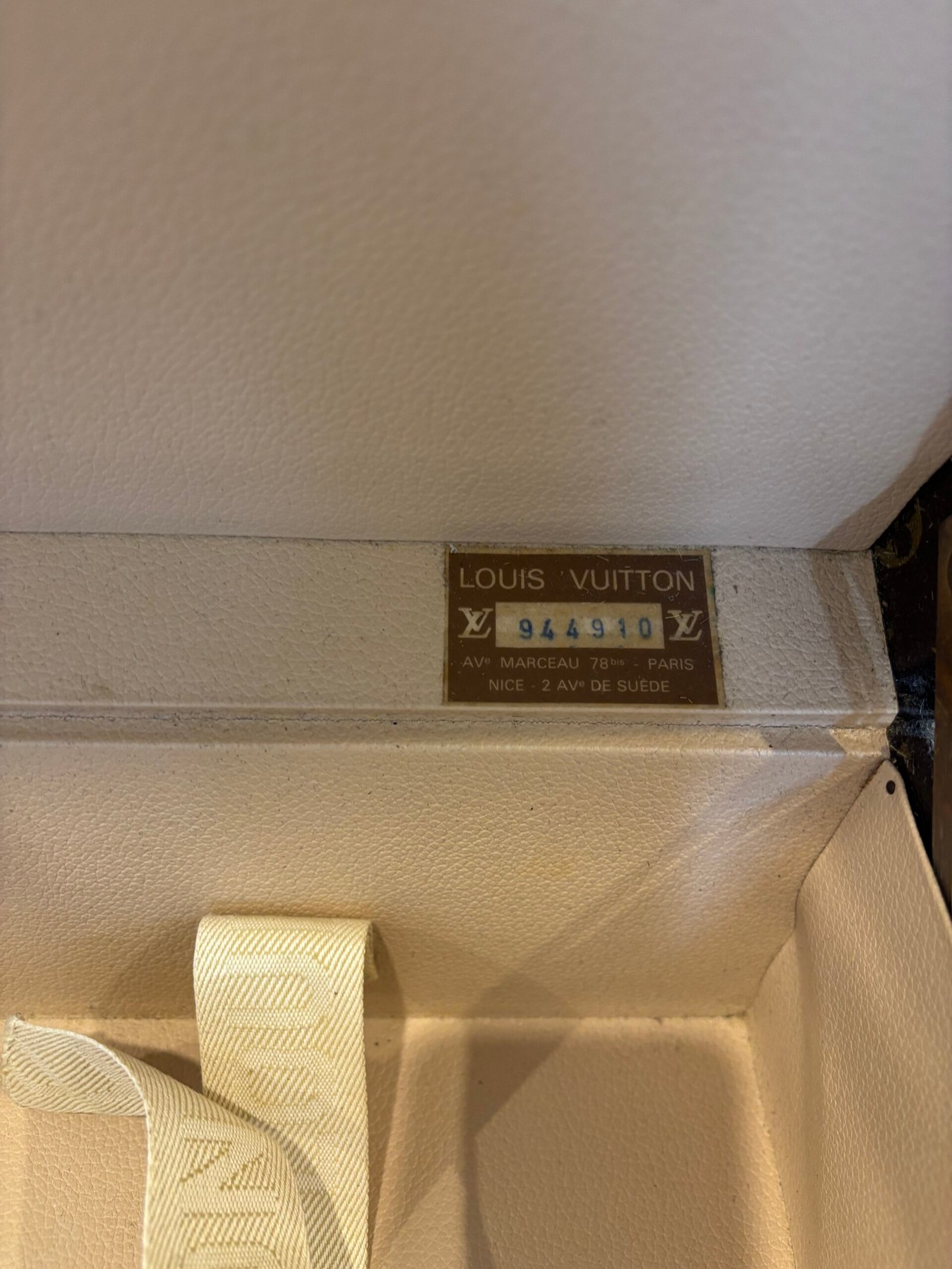 valise Louis Vuitton Bisten 50 monogram