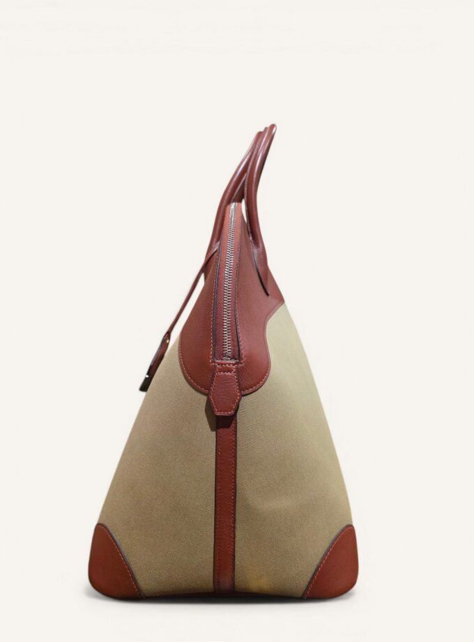 Sac Hermès Bolide Toile & Cuir 2009