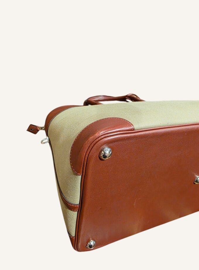 Sac Hermès Bolide Toile & Cuir 2009