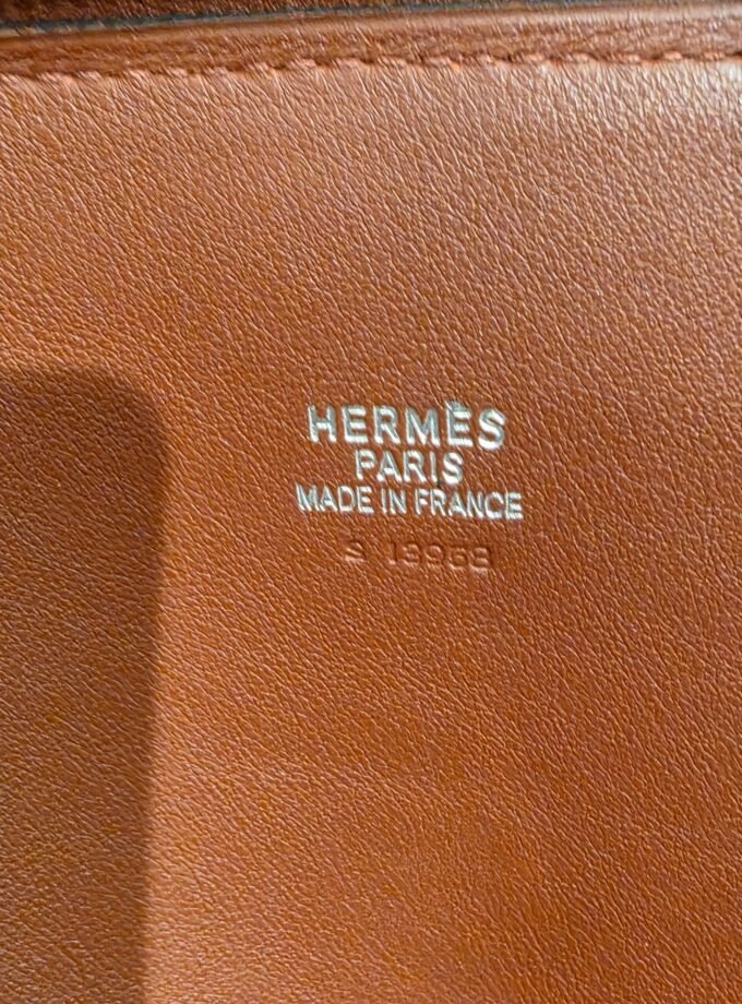 Sac Hermès Bolide Toile & Cuir 2009