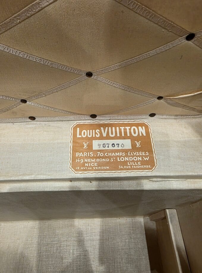 Malle Courrier Louis Vuitton Ancienne