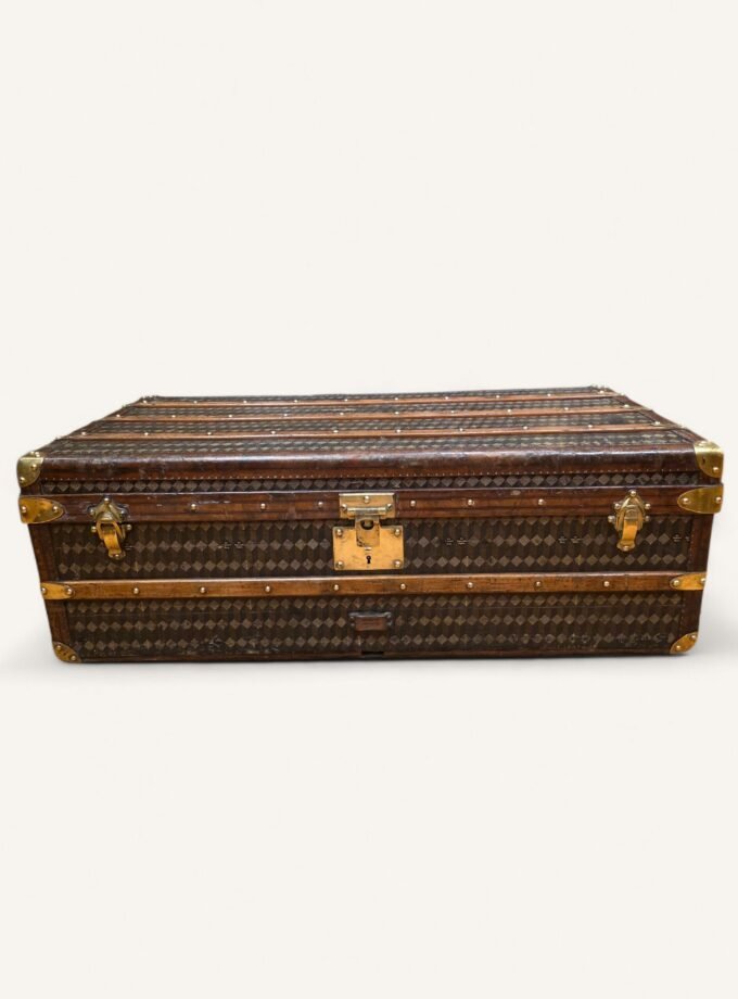 malle Au Départ cabine ancienne monogram