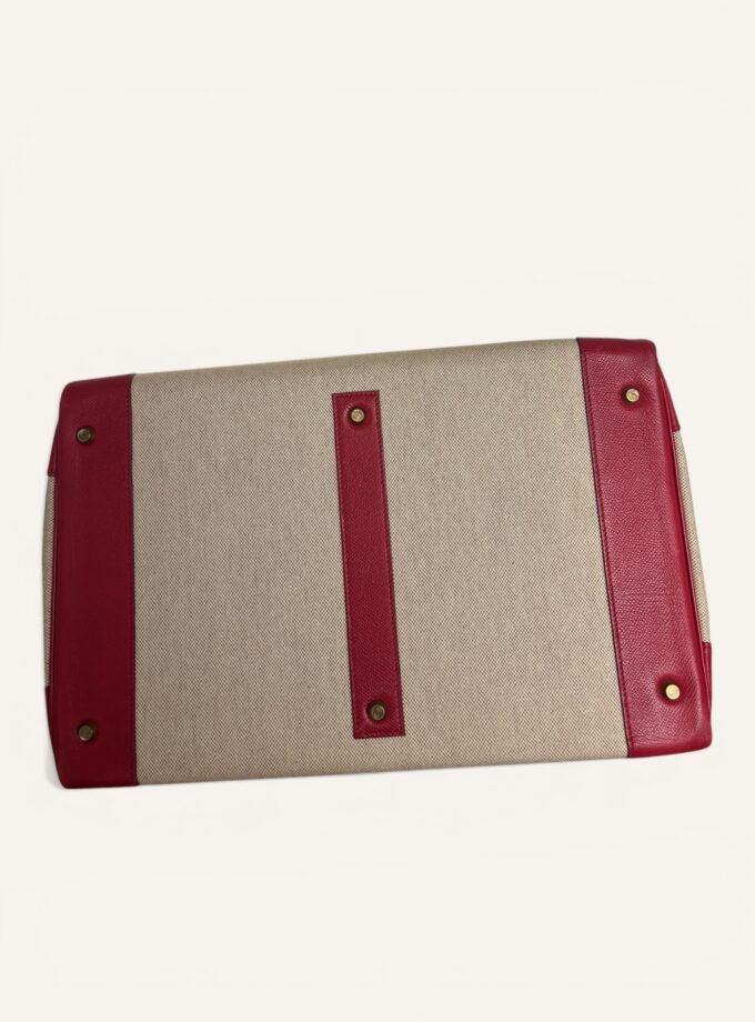 Sac Hermès HAC 40 Toile & Cuir Courchevel