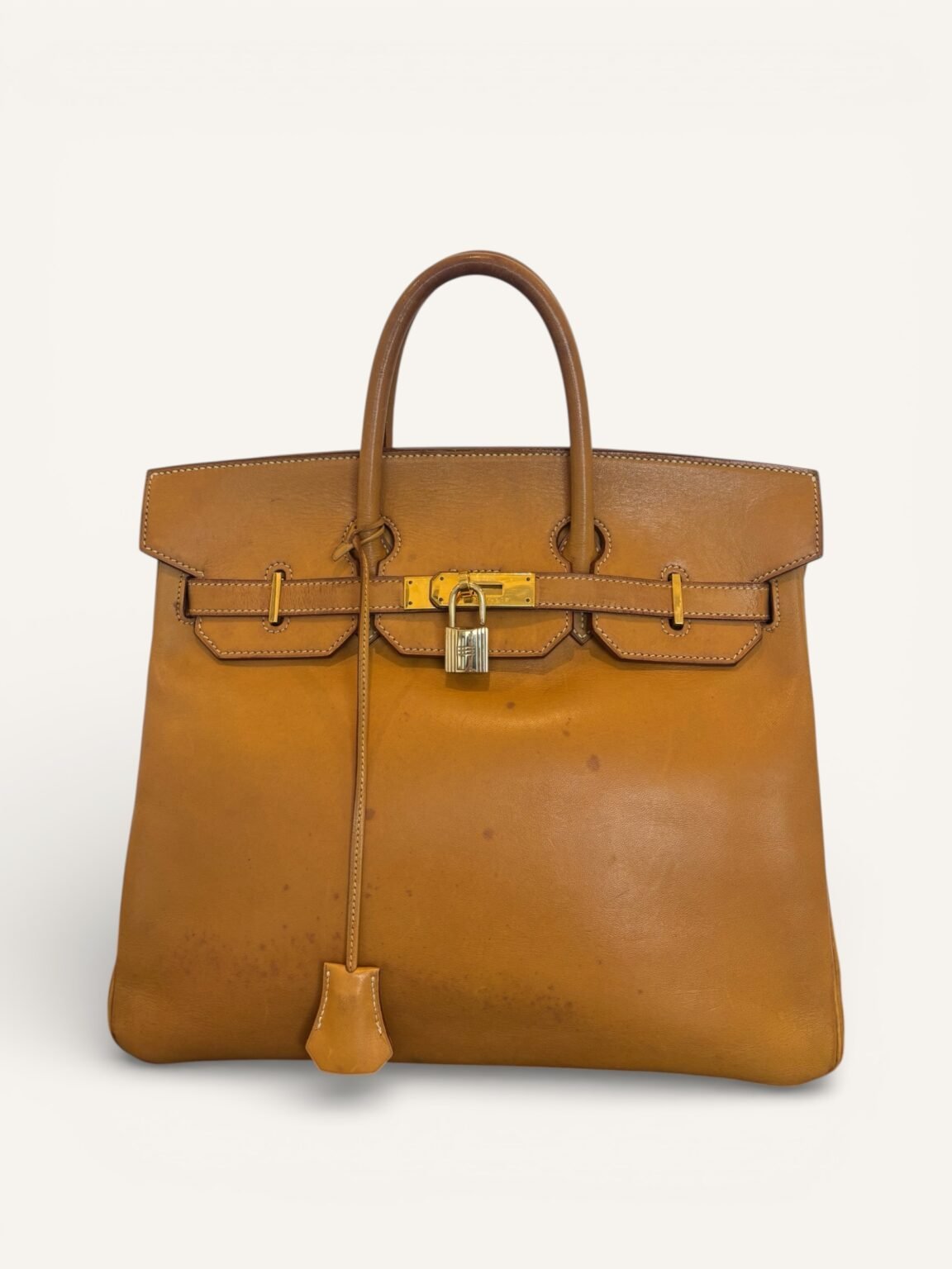 sac Hermès HAC 32 vintage cuir vache naturelle 1994 choisir sac vintage selon style