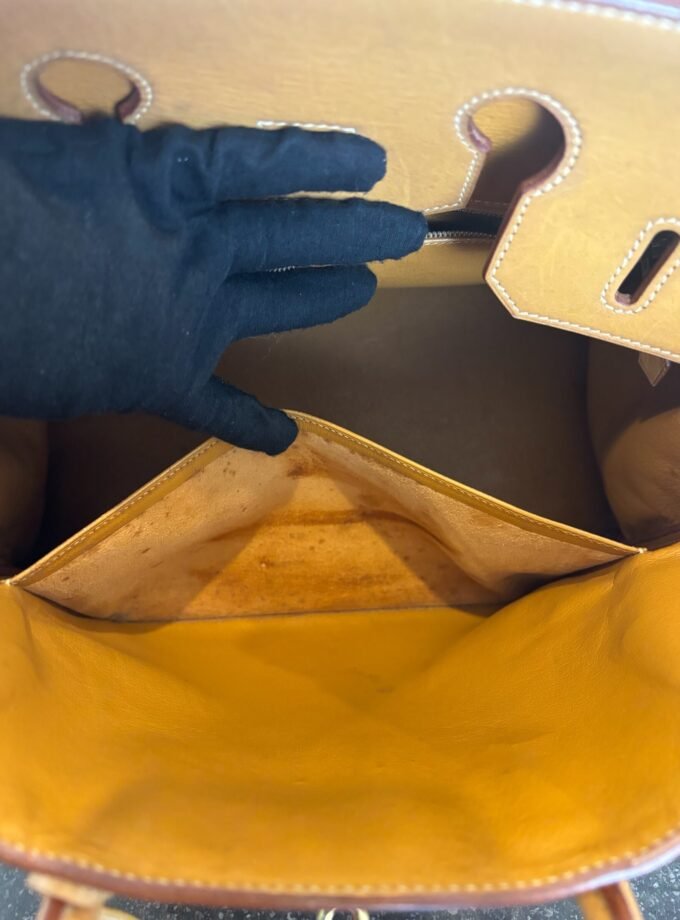 Sac Hermès HAC 32 Vintage Vache Naturelle