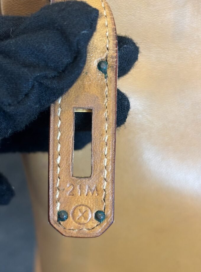 Sac Hermès HAC 32 Vintage Vache Naturelle