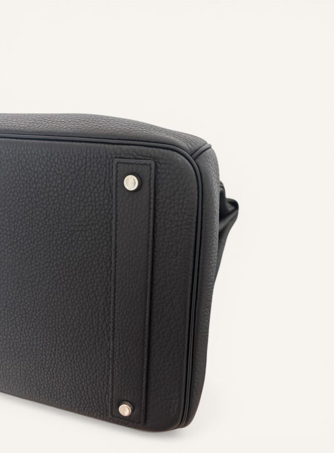 Sac Hermès HAC 40 Togo Noir Palladium