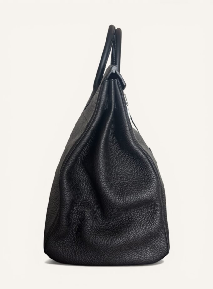 Sac Hermès HAC 40 Togo Noir Palladium