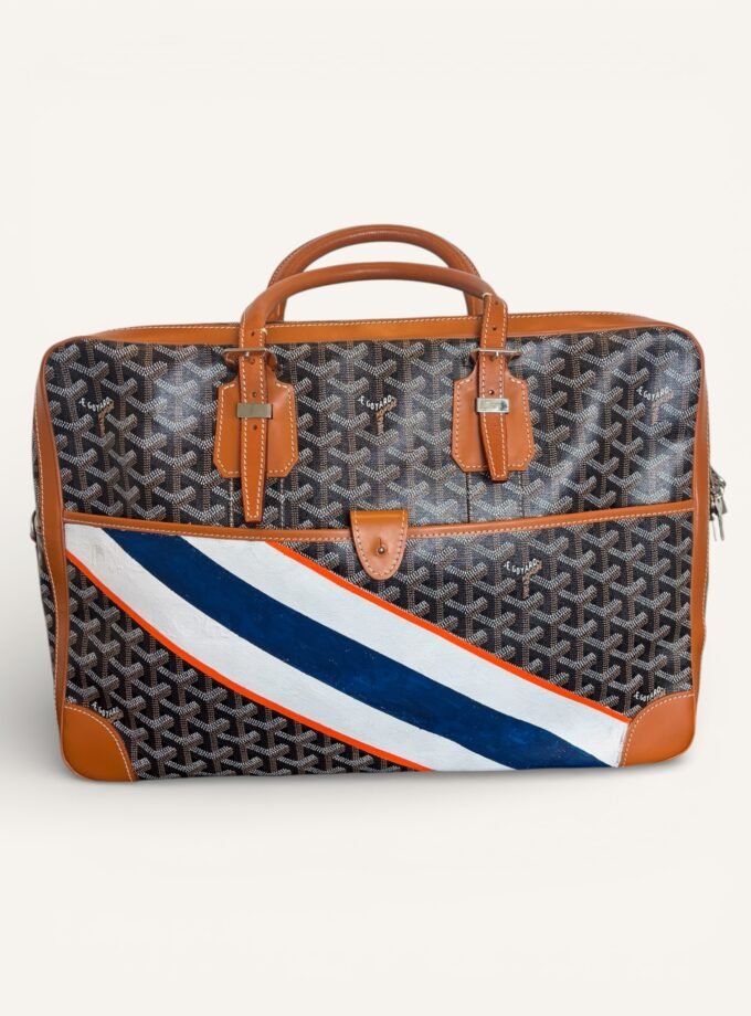 sac Goyard Ambassade MM toile goyardine noir