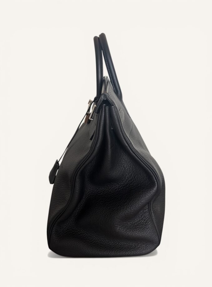 Sac Hermès HAC 40 Togo Noir Palladium