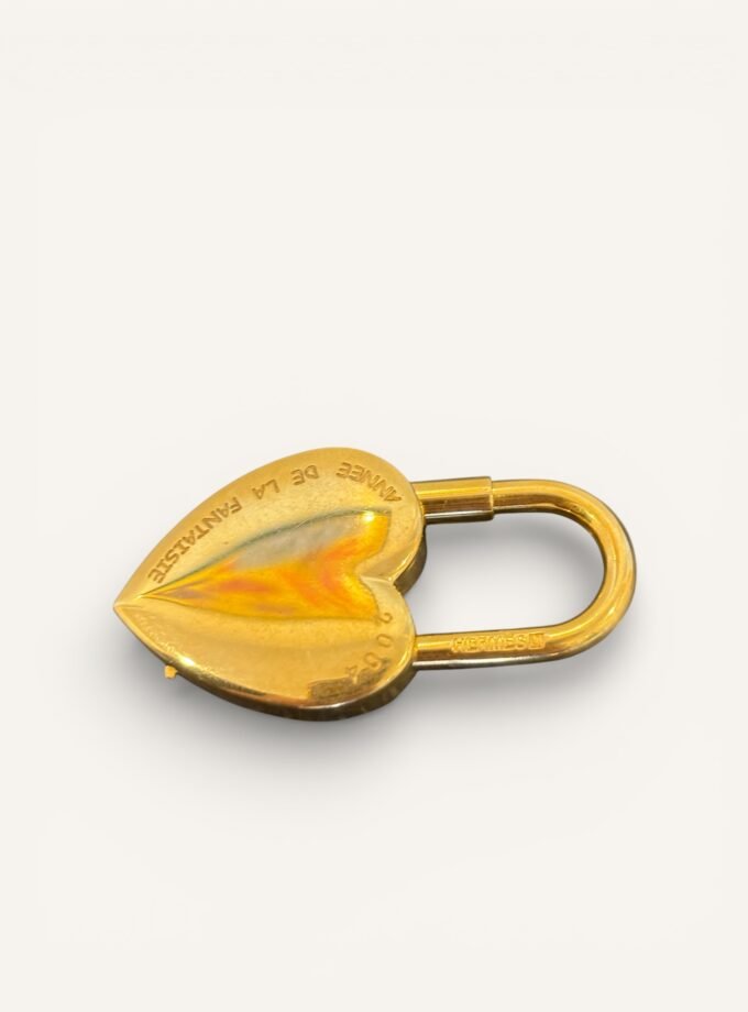 Bijou de sac Hermès Cœur Doré