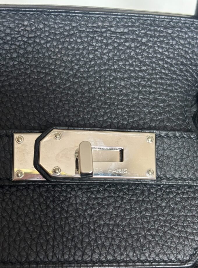 Sac Hermès HAC 40 Togo Noir Palladium