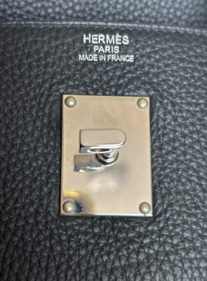 Sac Hermès HAC 40 Togo Noir Palladium