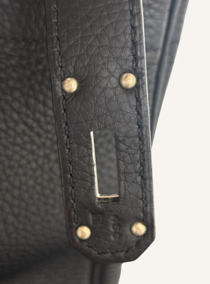 Sac Hermès HAC 40 Togo Noir Palladium