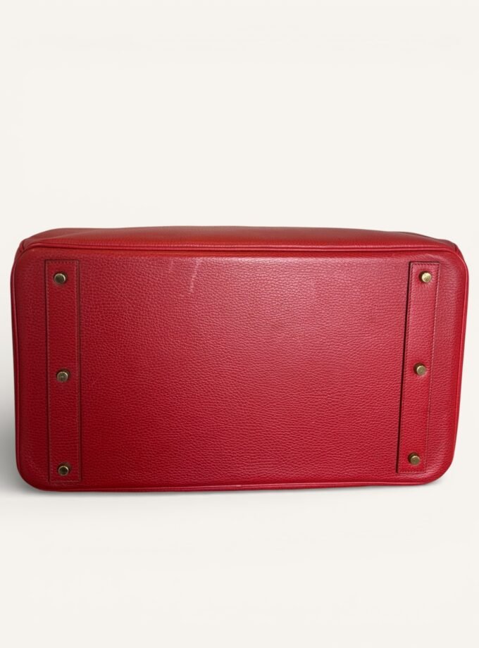 Sac Hermès HAC 45 Ardennes Rouge
