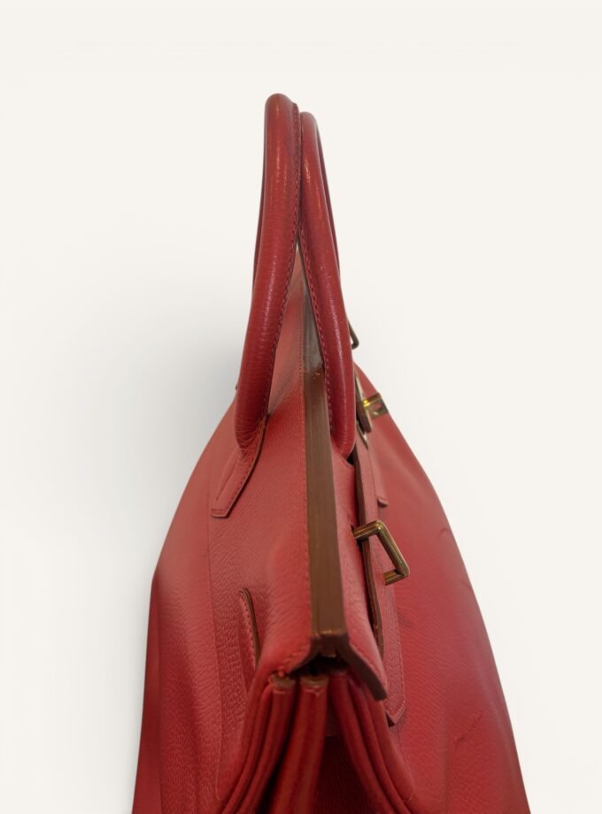 Sac Hermès HAC 45 Ardennes Rouge