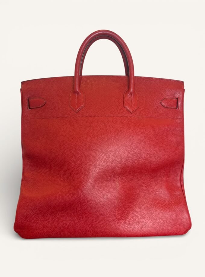Sac Hermès HAC 45 Ardennes Rouge