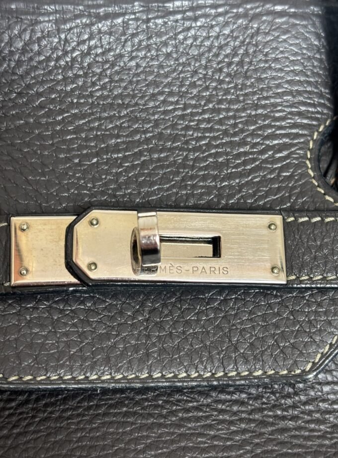 Sac Hermès Birkin 35 Gris Palladium