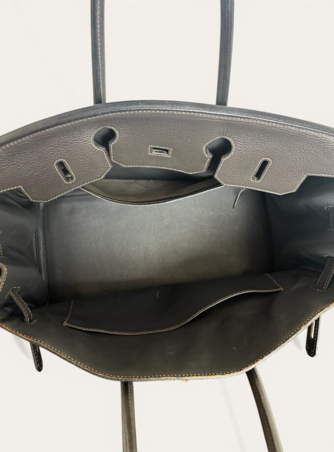 Sac Hermès Birkin 35 Gris Palladium