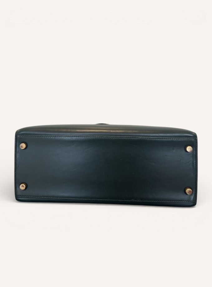 Sac Hermès Kelly 28 Vert Foncé